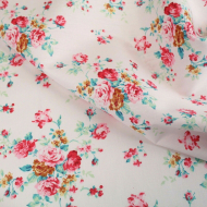 Rose Bunch Floral 100% cotton fabric