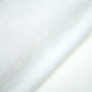 Snow Flake( slightly cream) ~ Timeless Treasures Cotton Fabric 