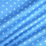 Connecting Threads Blue 100% Cotton Backing Quilting Clothing Craft Fabric